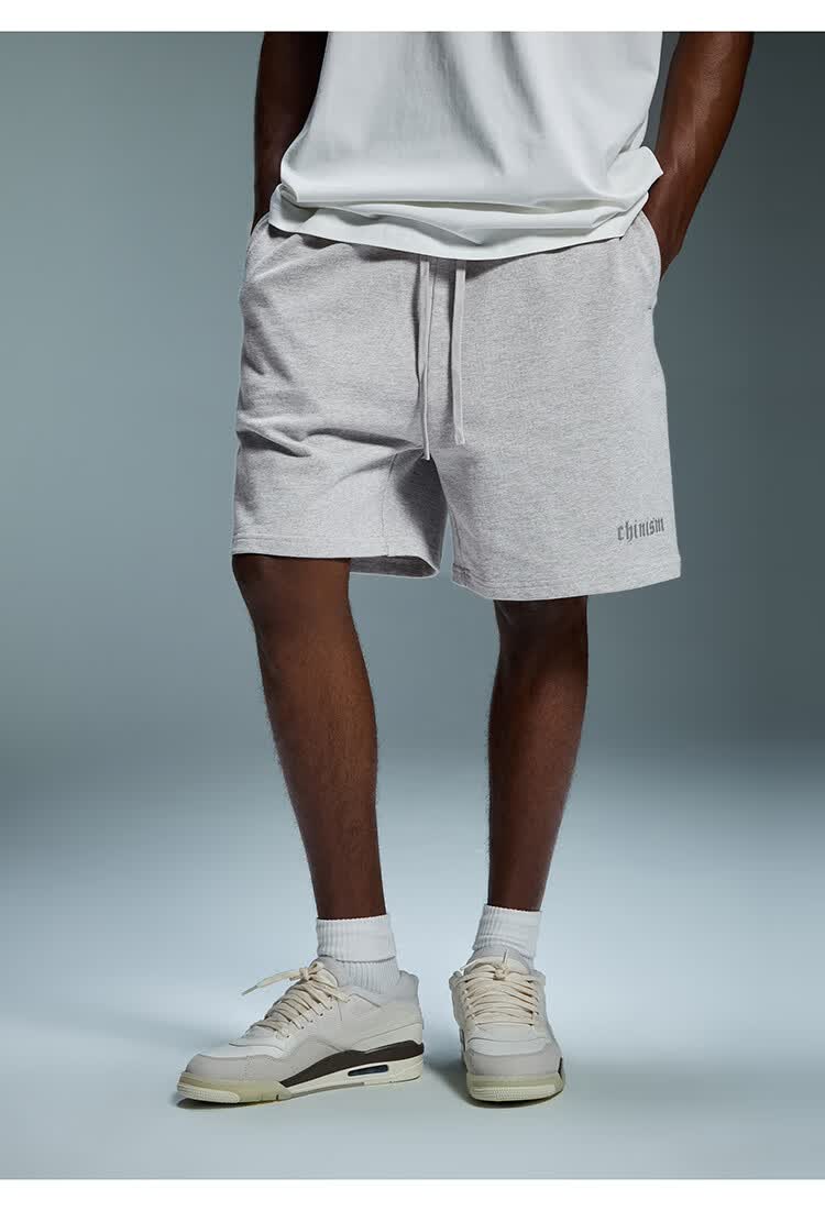 CHINISM Sports Series CH Simple Cotton Shorts Men's Summer Trendy Outdoor Five-Point Casual Pants 15